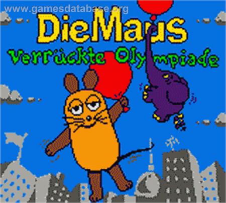 Cover Maus, Die - Verrueckte Olympiade for Game Boy Color